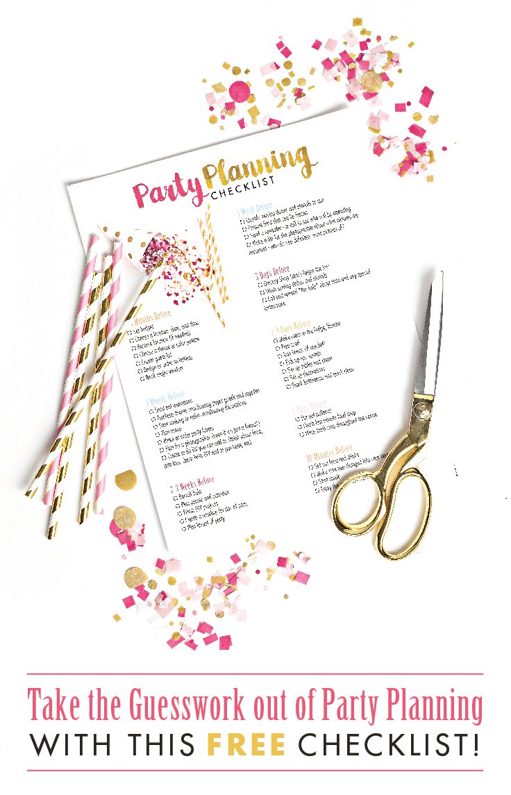 Party Planning Checklists