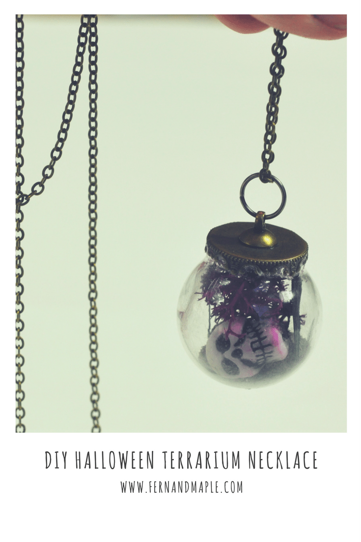 Terrarium hot sale necklace diy