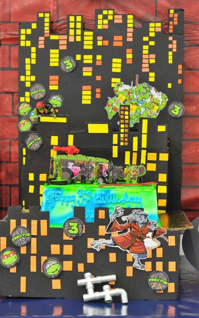 Teenage Mutant Ninja Turtles TMNT Party Decor & DIYs - Fern and Maple