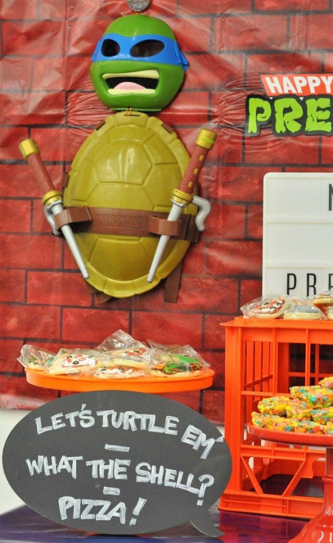 Teenage Mutant Ninja Turtle Party Ideas - Made with HAPPY