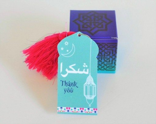 DIY Arabian Theme Bridal Shower Favors Step 2 | Fern and Maple Events and Party Blog