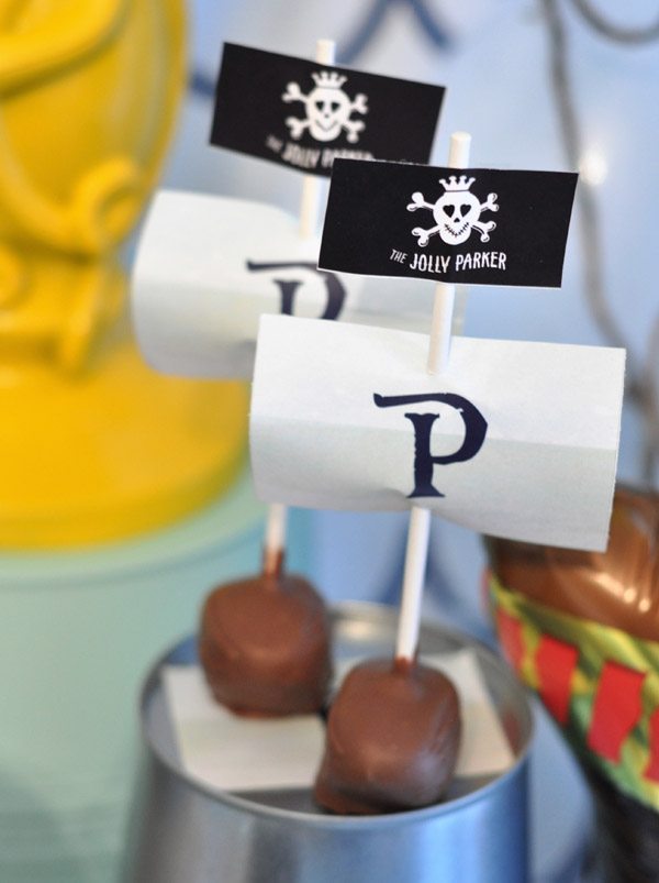 Pirate Party Dessert Table Ideas - Fern and Maple