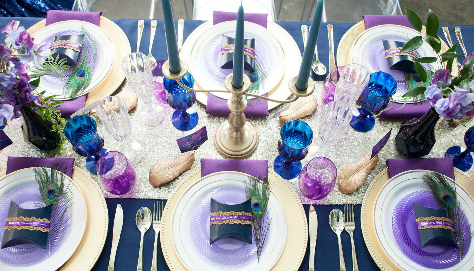 Ideas: Planning a Purple and Gold Wedding Theme  Purple wedding theme,  Purple and gold wedding themes, Gold wedding theme