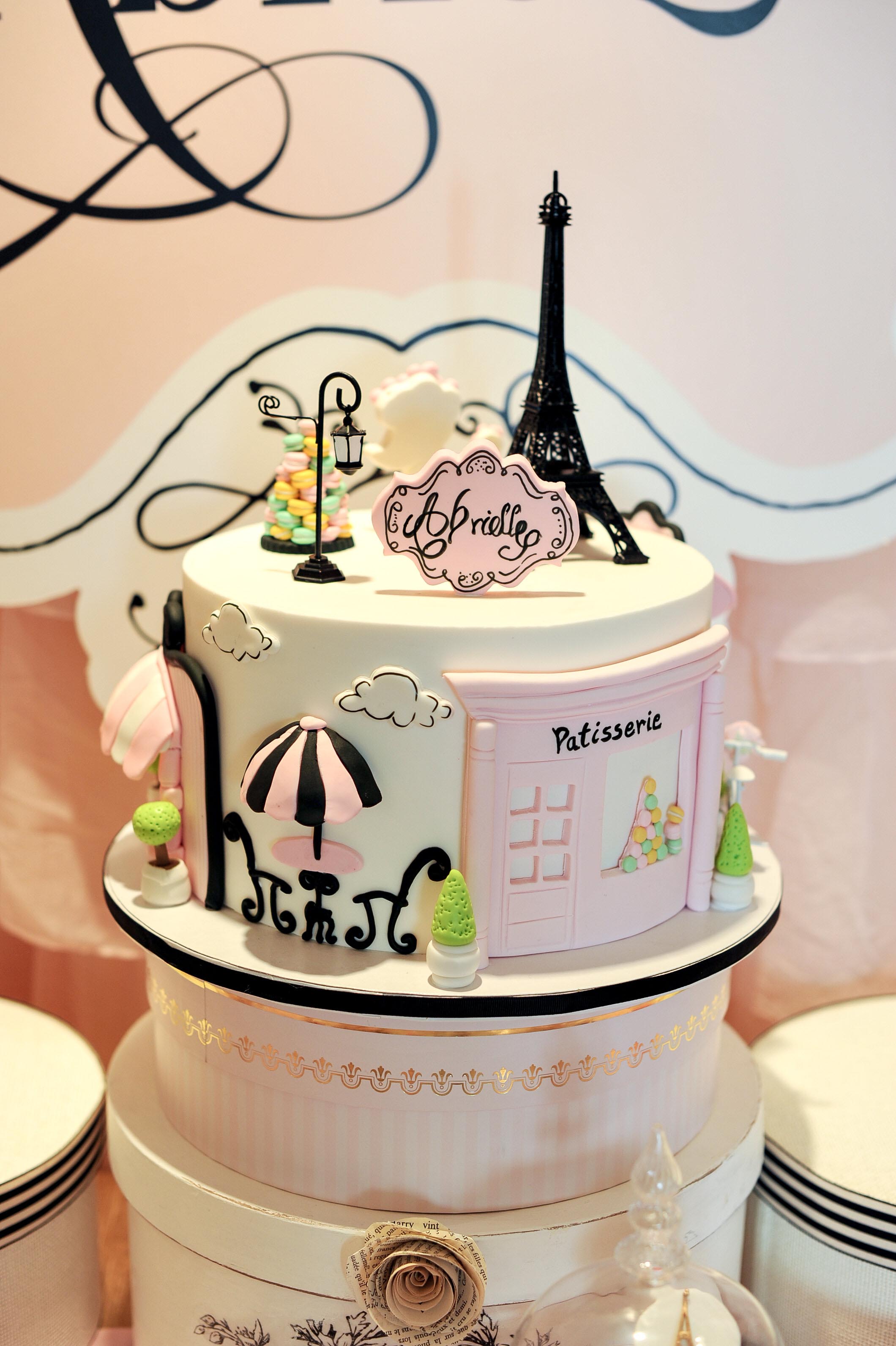 Happy Birthday Paris Theme