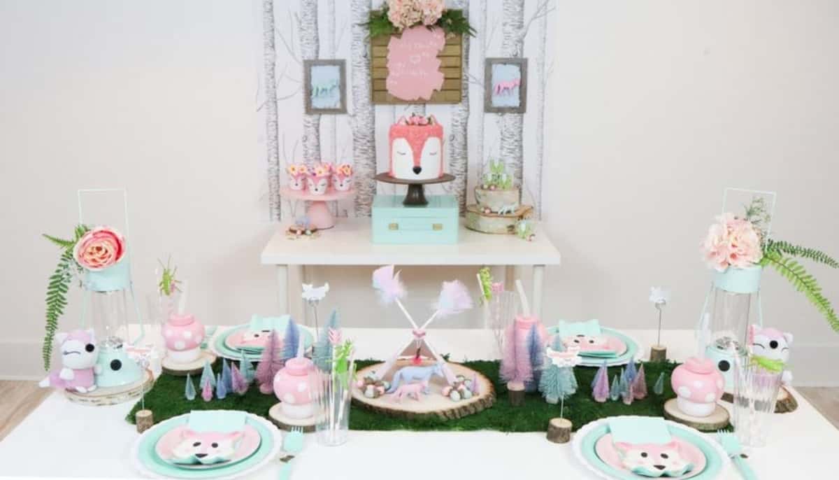 Fox - Decorations DIY Baby Shower or Birthday Party Essentials