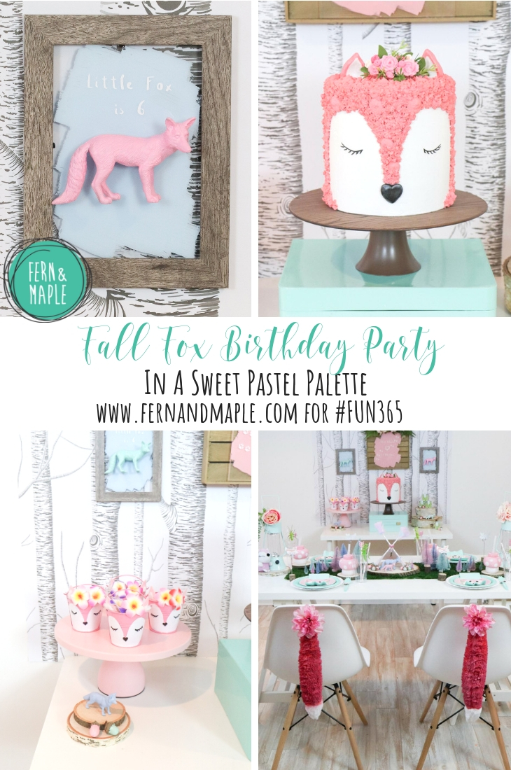 Fox Party Supplies, Fox Party Decorations