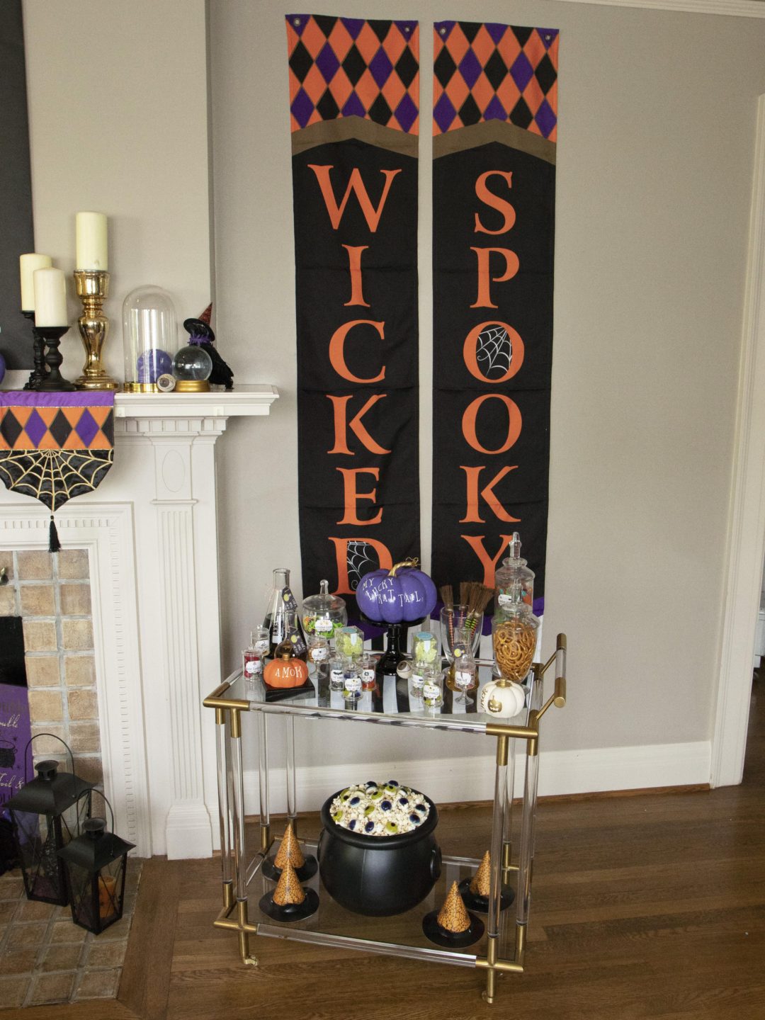 Hocus Pocus Decor
 How to craft up a Hocus Pocus Halloween party Fern and Maple