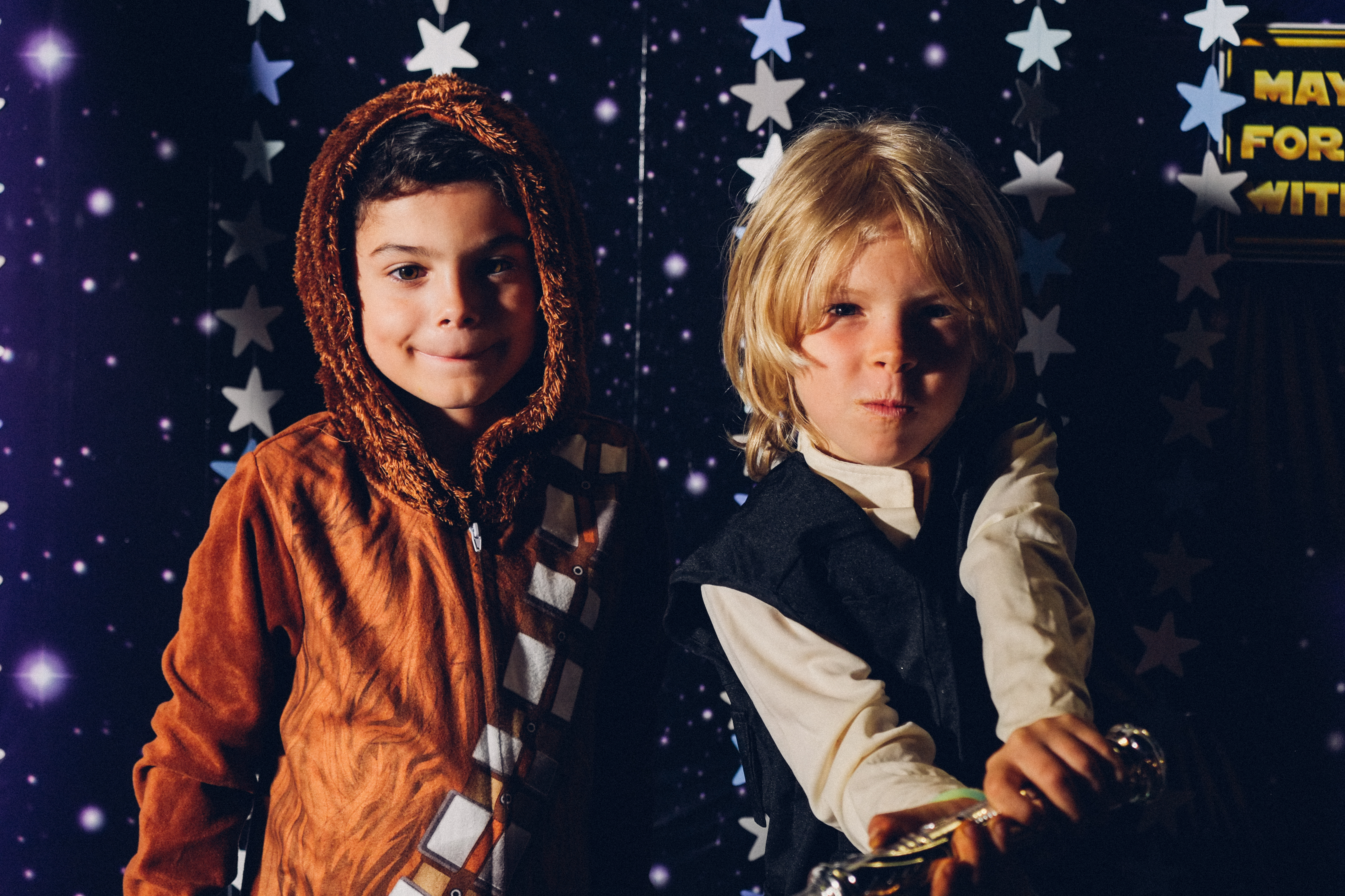 Create a Quick & Easy Star Wars Themed Photobooth - Fern and Maple