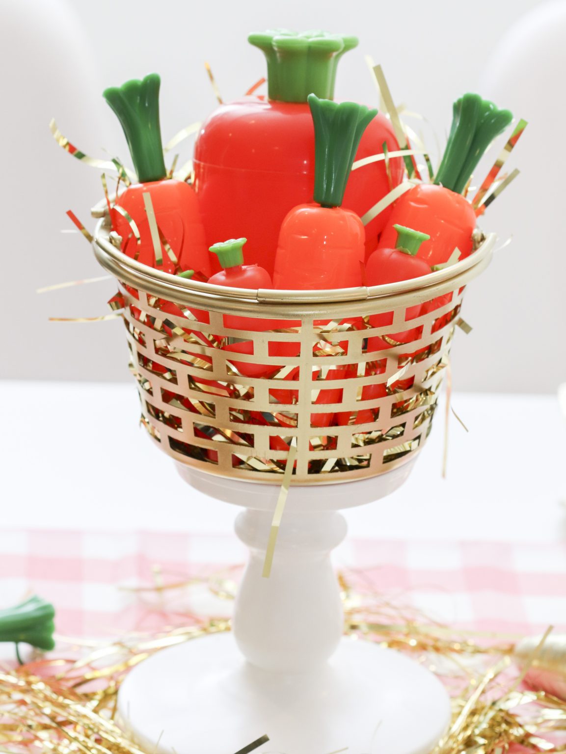 Gold Easter Brunch 24 "Carrot" Magic Fern and Maple