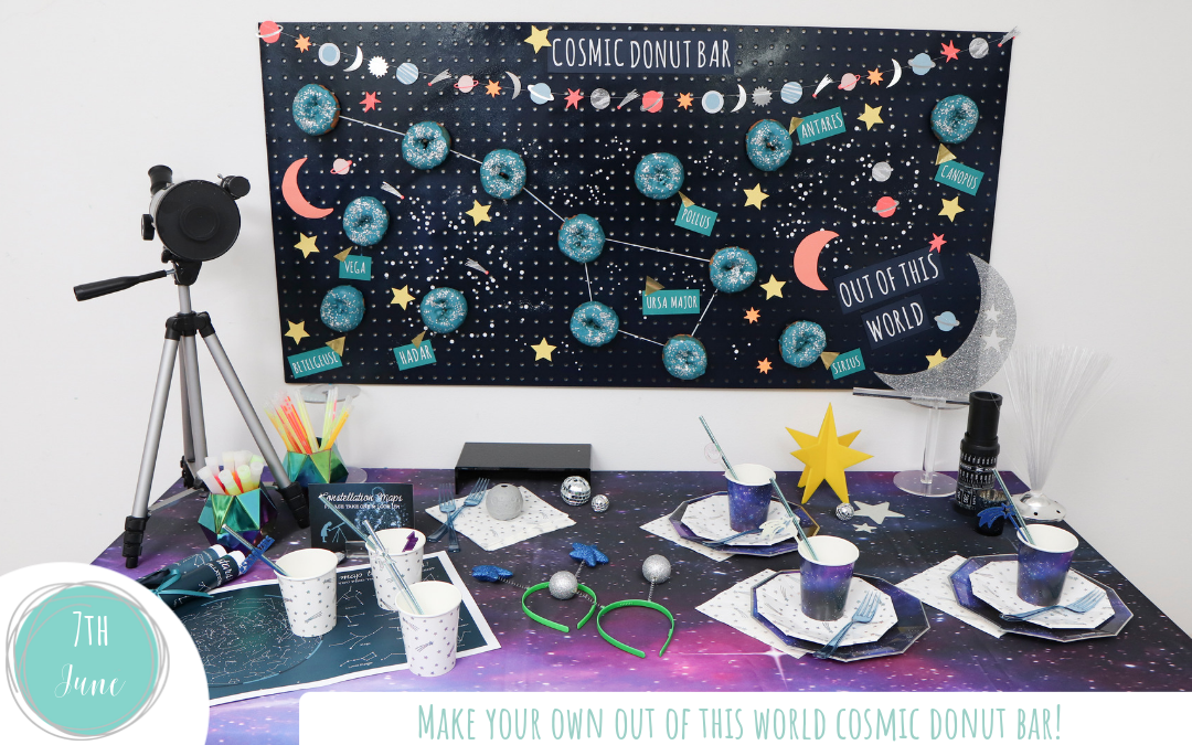 DIY Cosmic Constellation Donut Bar