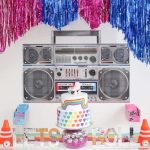Rainbow Roller Disco Party