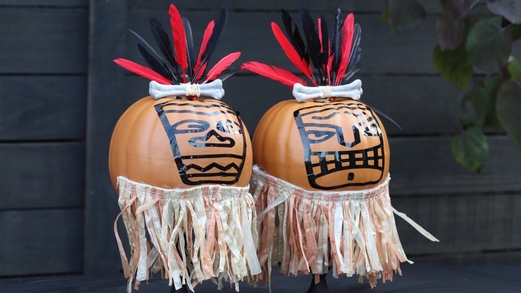 5in Gothic Luau Tiki Bar-VOODOO SHRUNKEN HEAD-Halloween Prop Decoration Gag Gift 