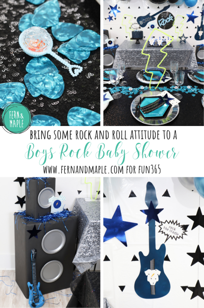 Boys rock sales baby shower