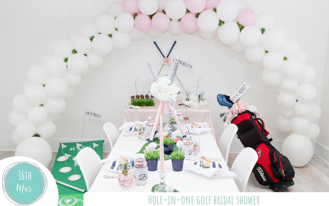 Hole-in-One Golf Bridal Shower