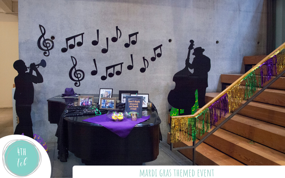 How to incorporate a Mardi Gras theme into your charity event