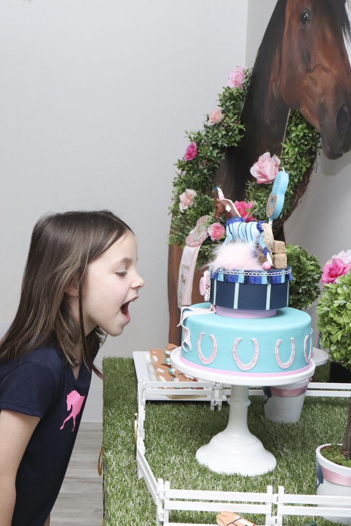 Horse Head Birthday Cake Topper Banner Cake Topper With Happy - Etsy