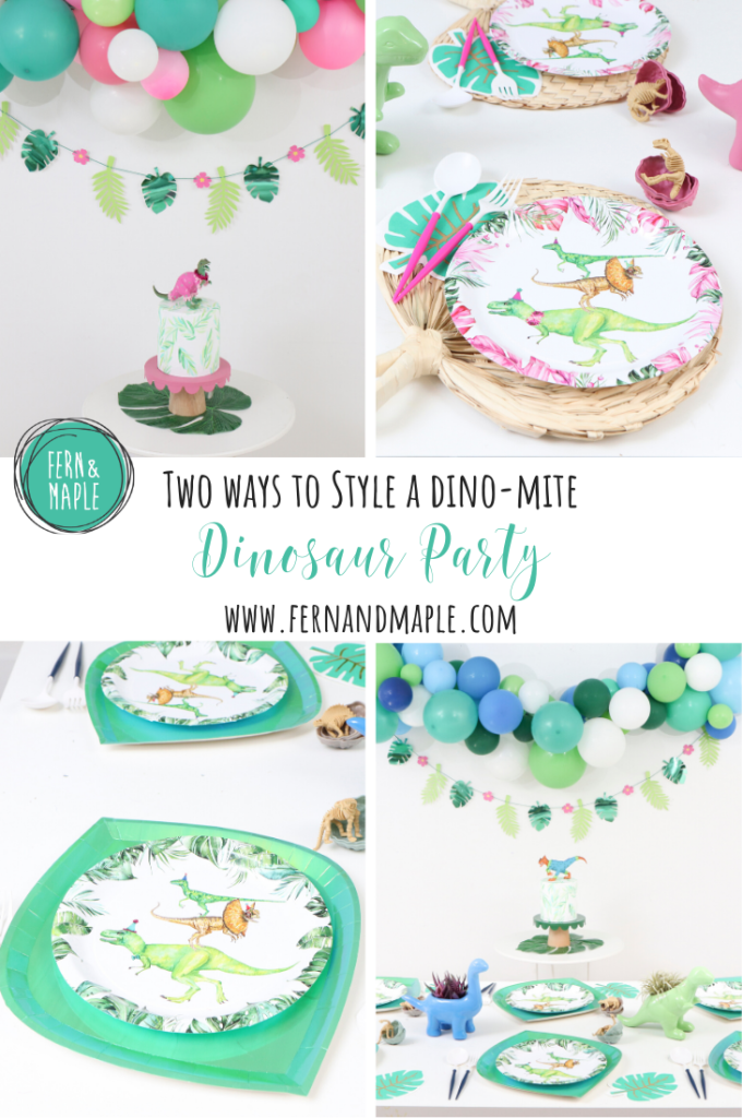 The Cutest Dinosaur-Themed First Birthday Party Ideas - Fern and Maple