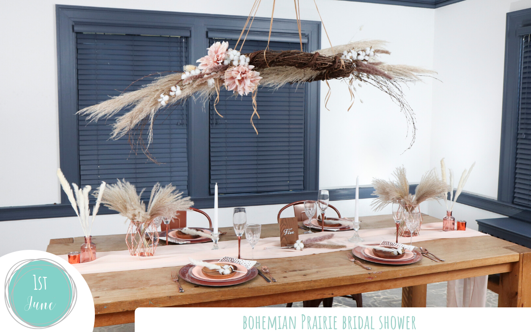 Bohemian Prairie Bridal Shower