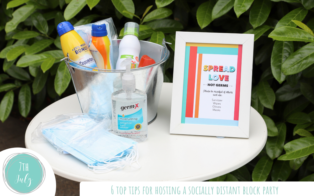 6 Top Tips for Hosting a Socially Distanced Block Party