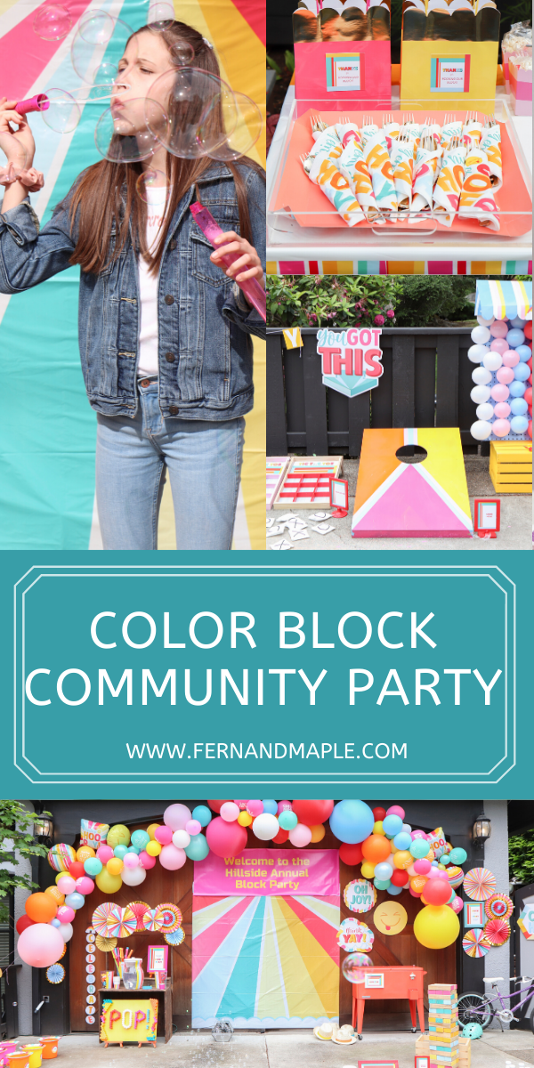 11 Colorful Block Party Game Ideas