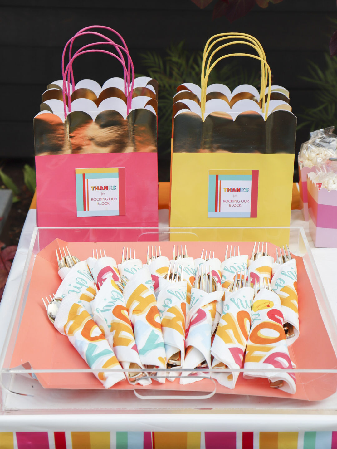 Color Block Community Party | Fern and Maple