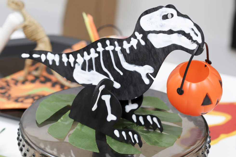 Dinosaur Themed Halloween Party - Fern and Maple