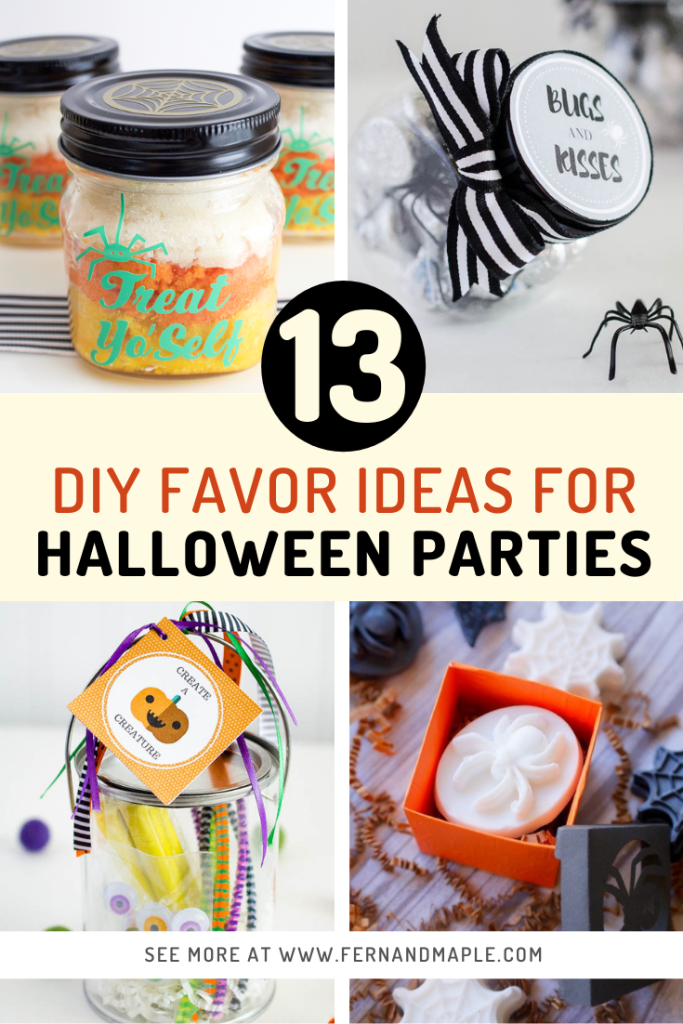 13 DIY Halloween Favor Ideas - Fern and Maple
