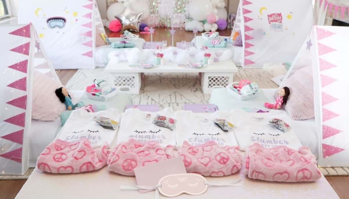 Slumber Party Supplies and Ideas - Lifes Little Celebration