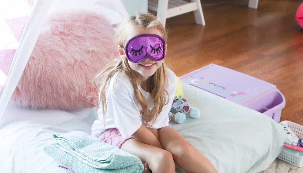 slumber party sleep mask