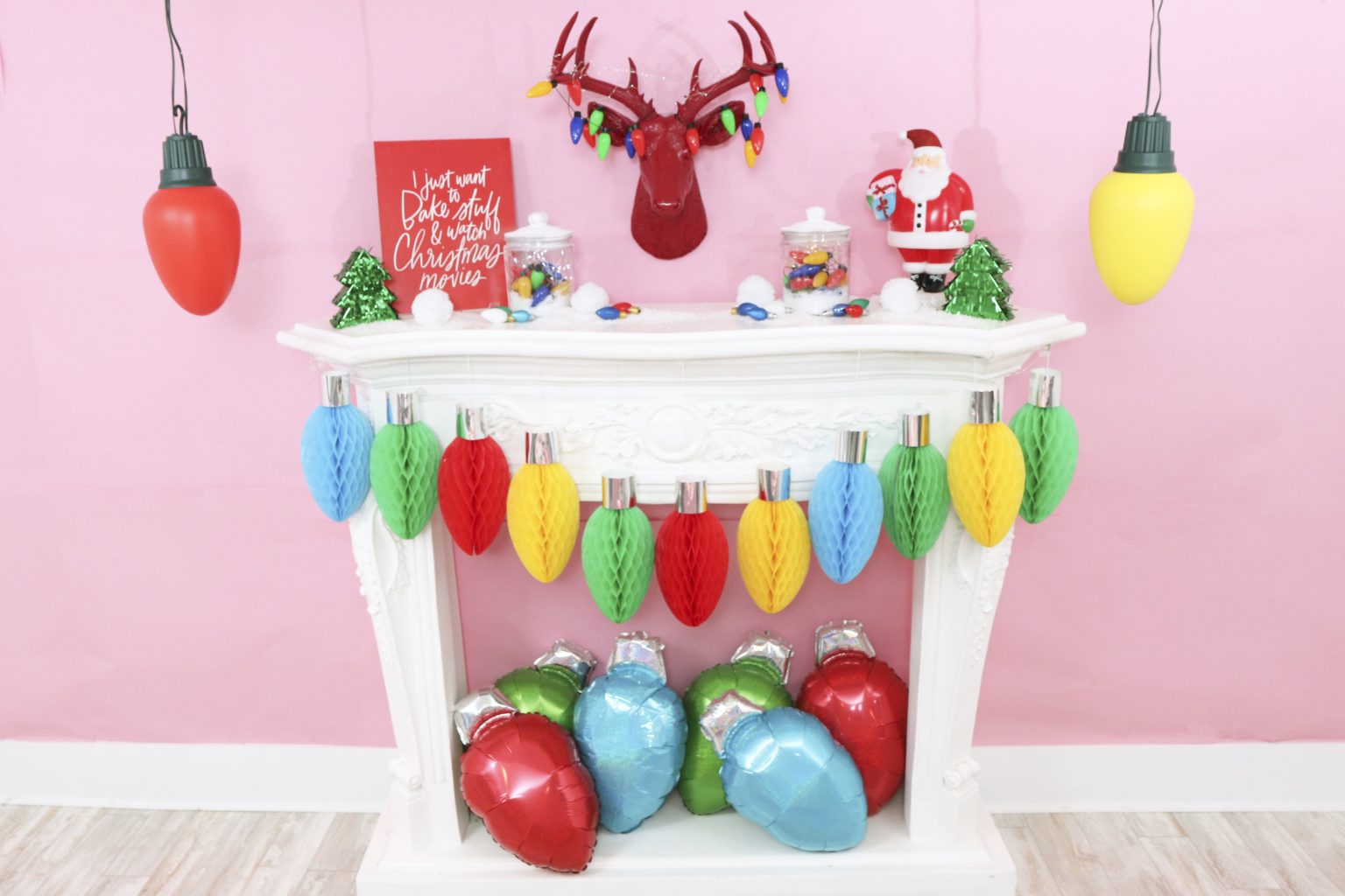 Merry and Bright Christmas Light Craft Party for Kids Fern and Maple