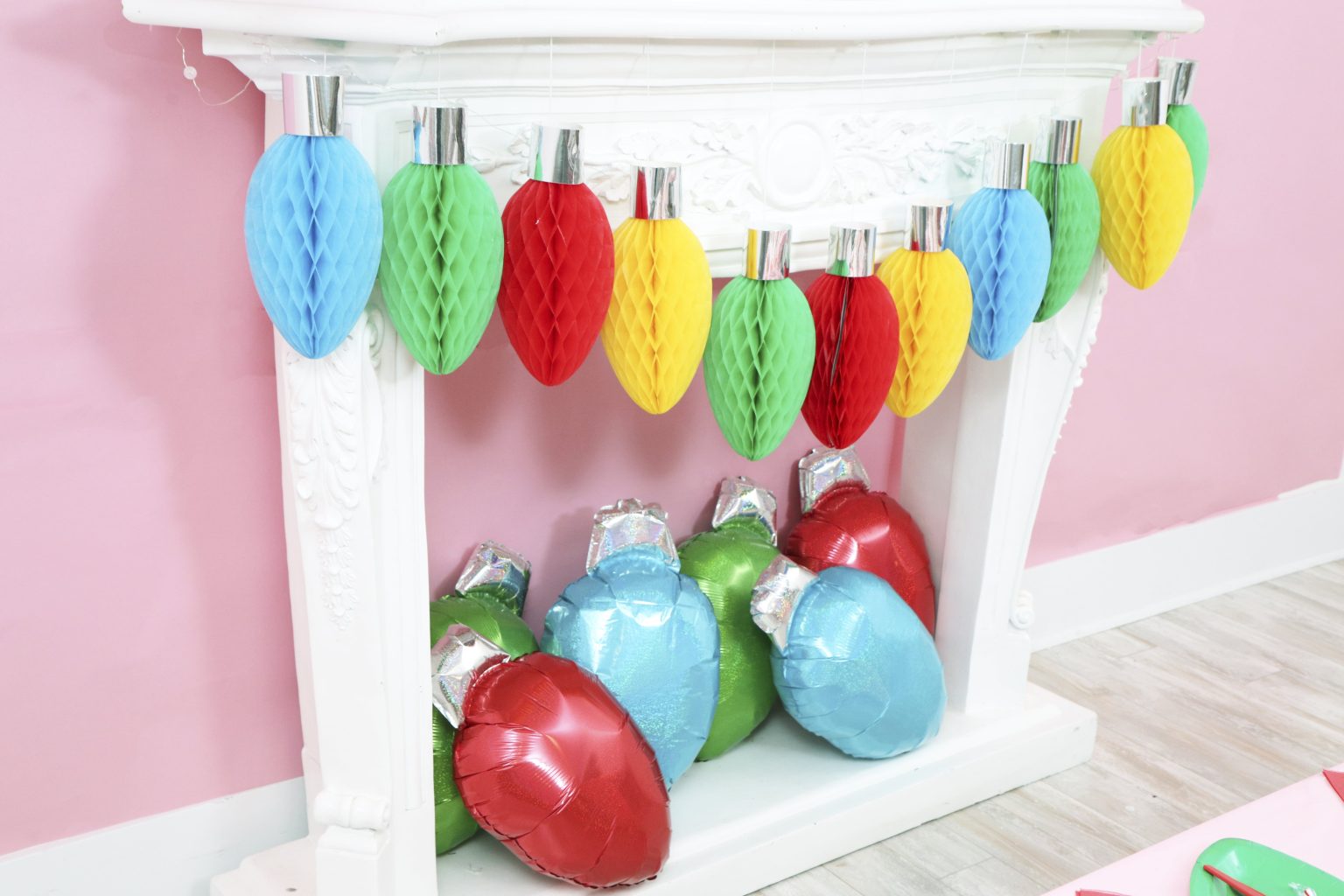 Merry and Bright Christmas Light Craft Party for Kids Fern and Maple