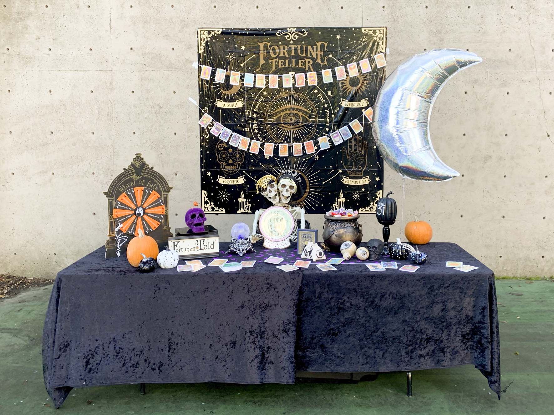 10 Themed Table Or Trunk Ideas for a Halloween Community Festival - Fern  and Maple