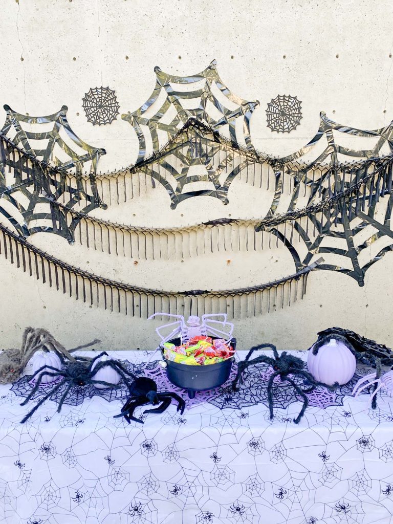 halloween community festival spider table