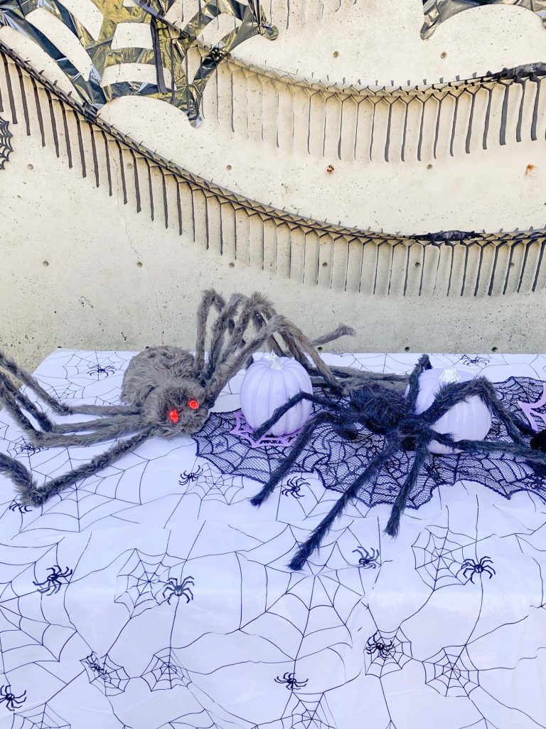 halloween community festival spider table