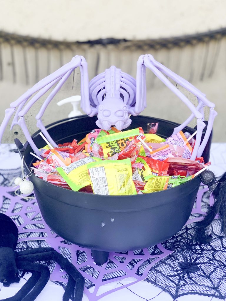 halloween community festival spider table