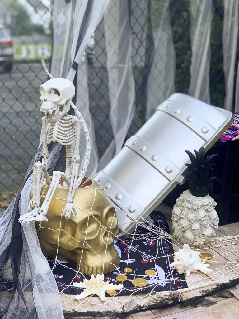 halloween community festival pirate table