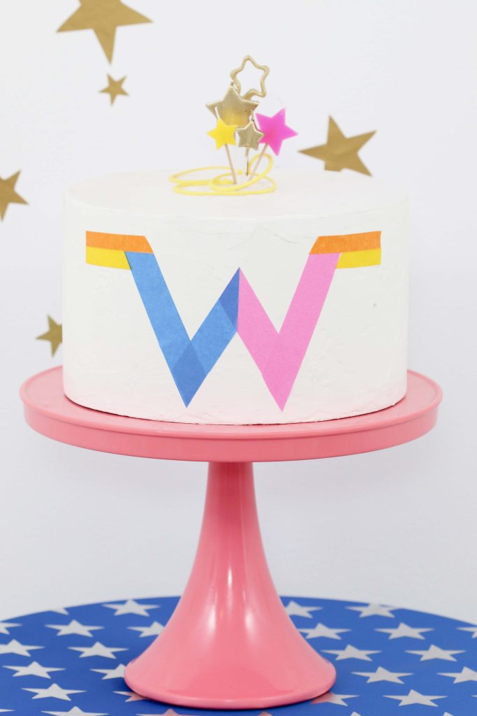 Wonder Woman 1984 Inspired Cake