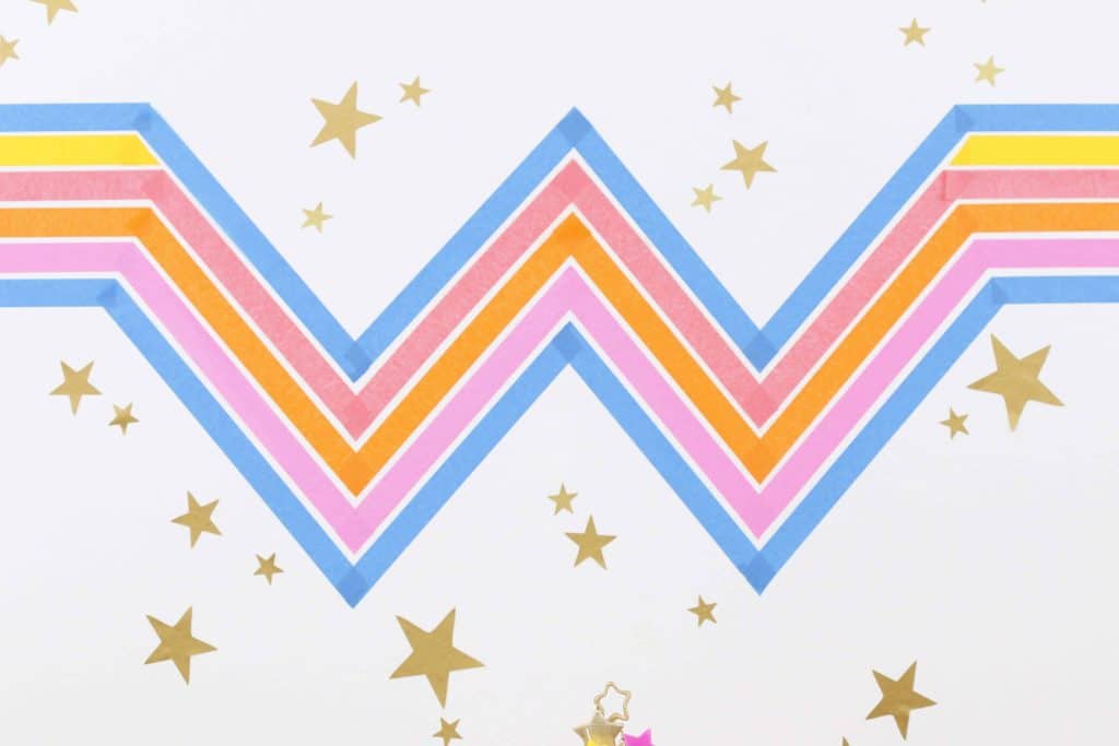 Wonder Woman 1984 Inspired DIY Backdrop