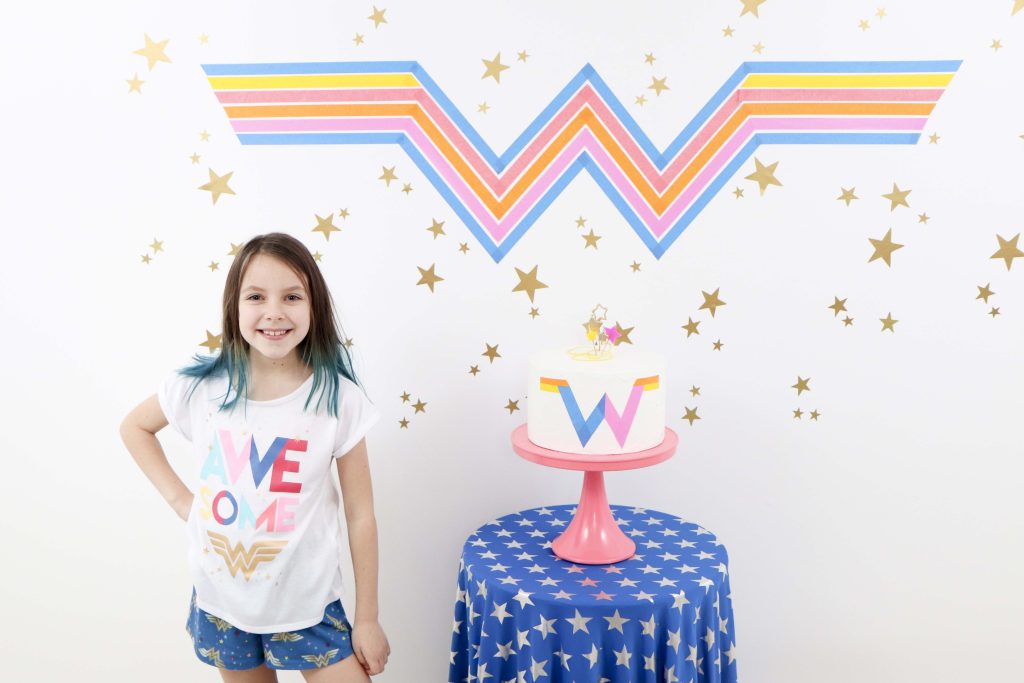 Wonder Woman 1984 Inspired Party Backdrop