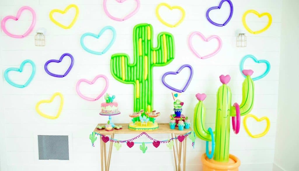 Cactus Valentine's Party - These fun 15 Valentine's Day Party Ideas for Kids and Teens feature tons of interactive activities, decor inspiration, and DIY dessert recipes! See them all now at fernandmaple.com!