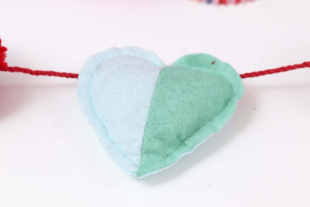 Be Mine' Geometric Heart DIY PAINT KIT, Valentine Décor