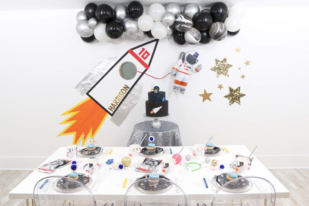 Looking to throw a Space or Rocket themed birthday? Check out this game-changing “party in a box” recommendation as well as tips for personalizing the party! Get details now at fernandmaple.com.