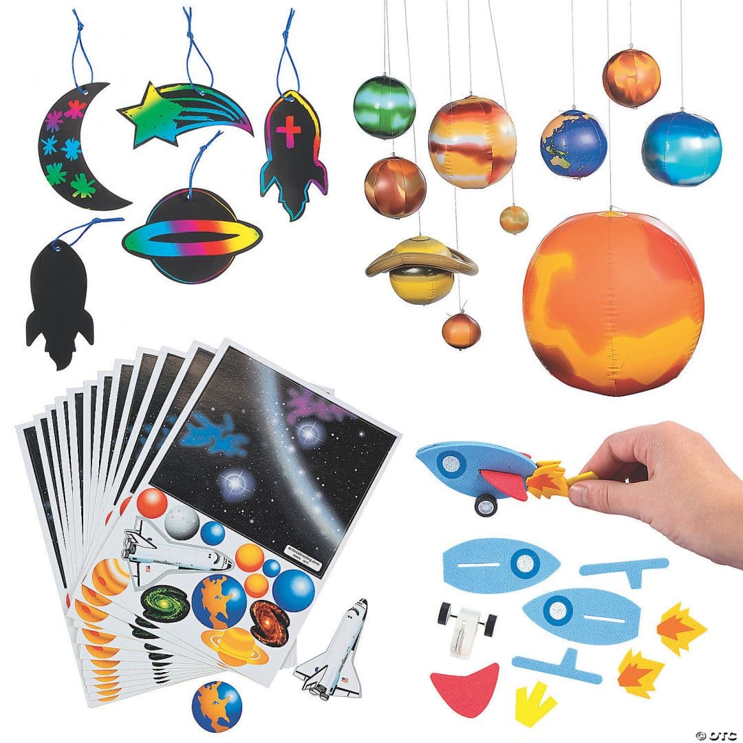 10 Out of this World Space Party Craft Ideas Fern and Maple