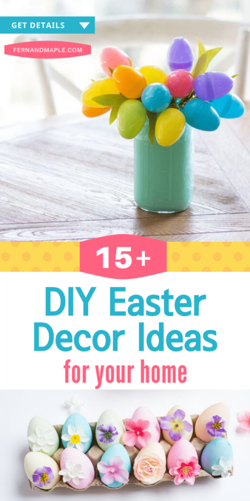 15+ DIY Easter Decor Ideas for Your Home - Fern and Maple