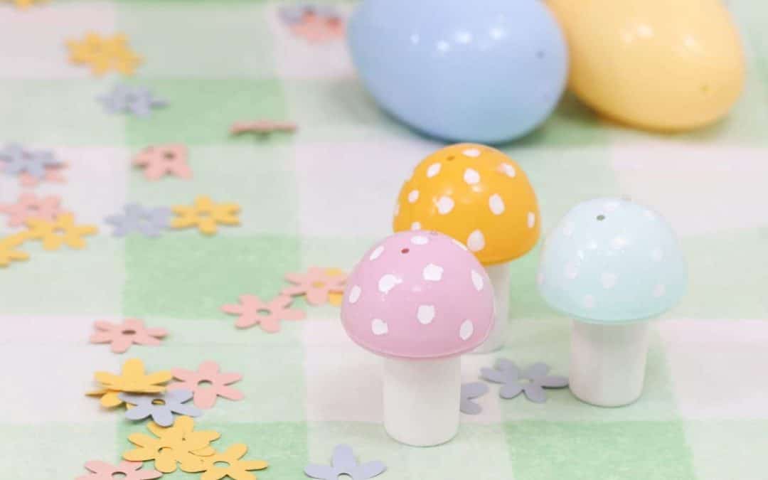 Cute & Easy DIY Spring Toadstool Craft
