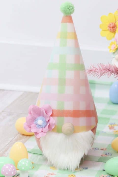 Gnome-Themed Easter Tree Decorating Ideas - Fern and Maple