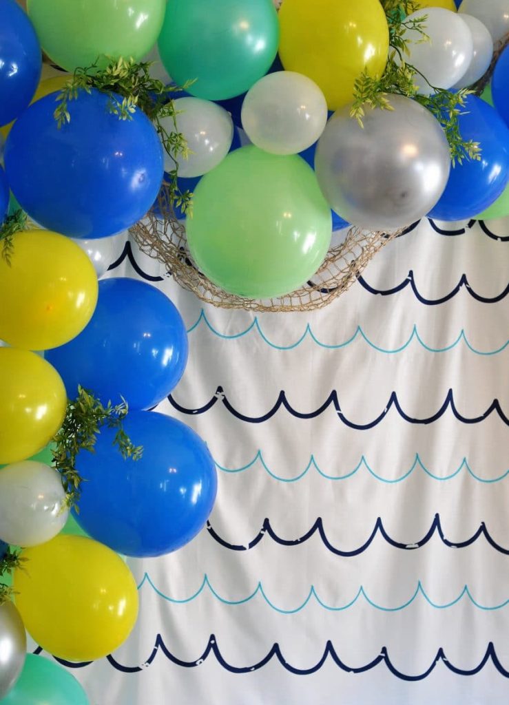 Pirate Balloon Net Party Backdrop Pirate Birthday Party Decorations Pirate  Balloons Pirate Party Supplies 