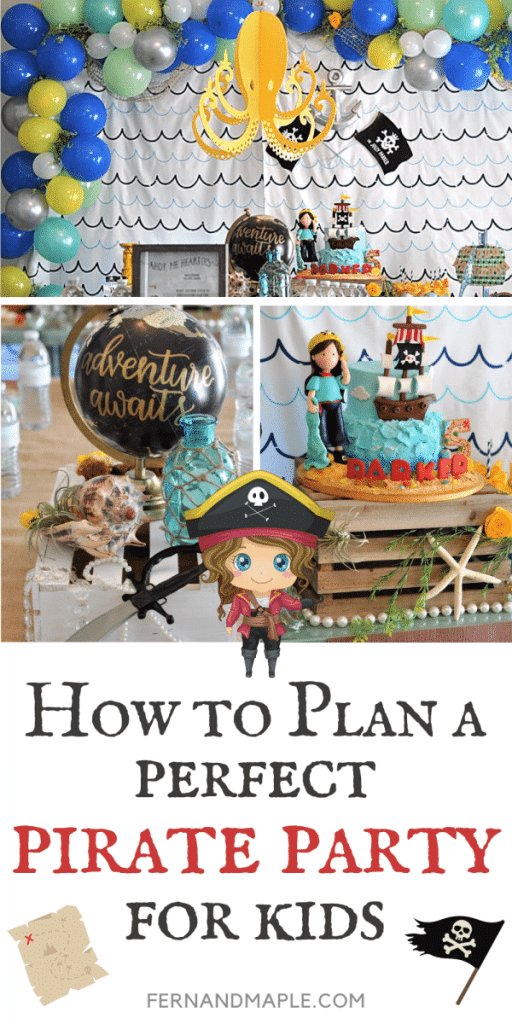 How to Plan the Perfect Pirate Party for Kids - Fern and Maple