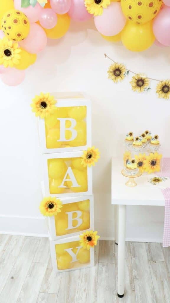 Sunflower on sale birthday theme