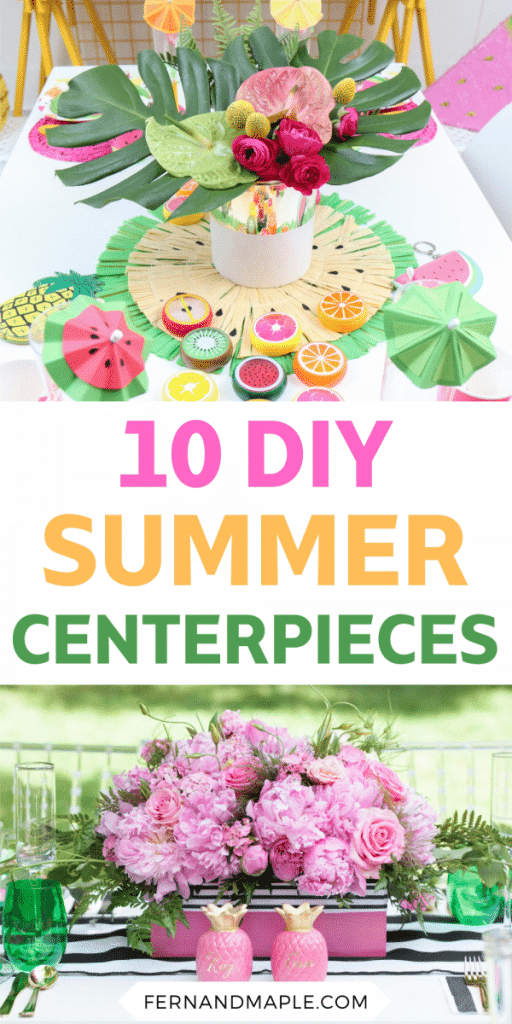 Breathtaking Ideas for Summer Centerpieces: Easy to DIY!